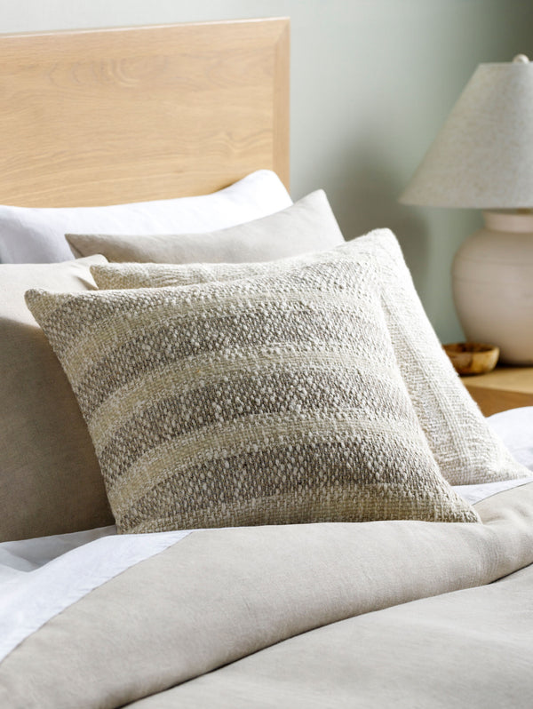 Nicki Accent Pillow — Ivory