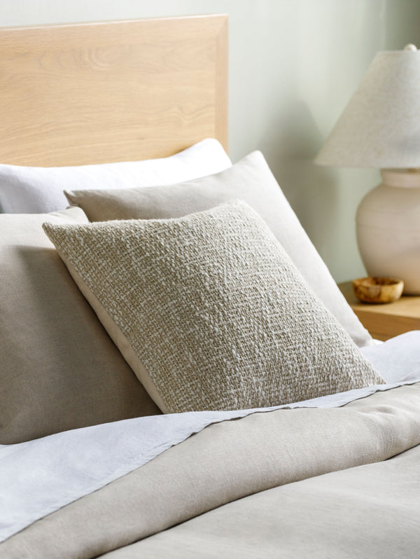 Nicki Accent Pillow — Beige
