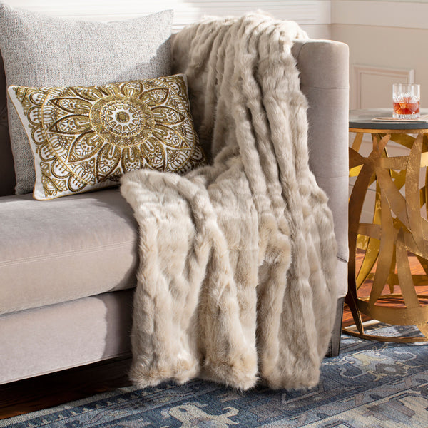 Innu Throw, styled in a room