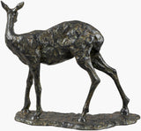 Marins Decorative Sculpture IRM-001 in Bronze, back view