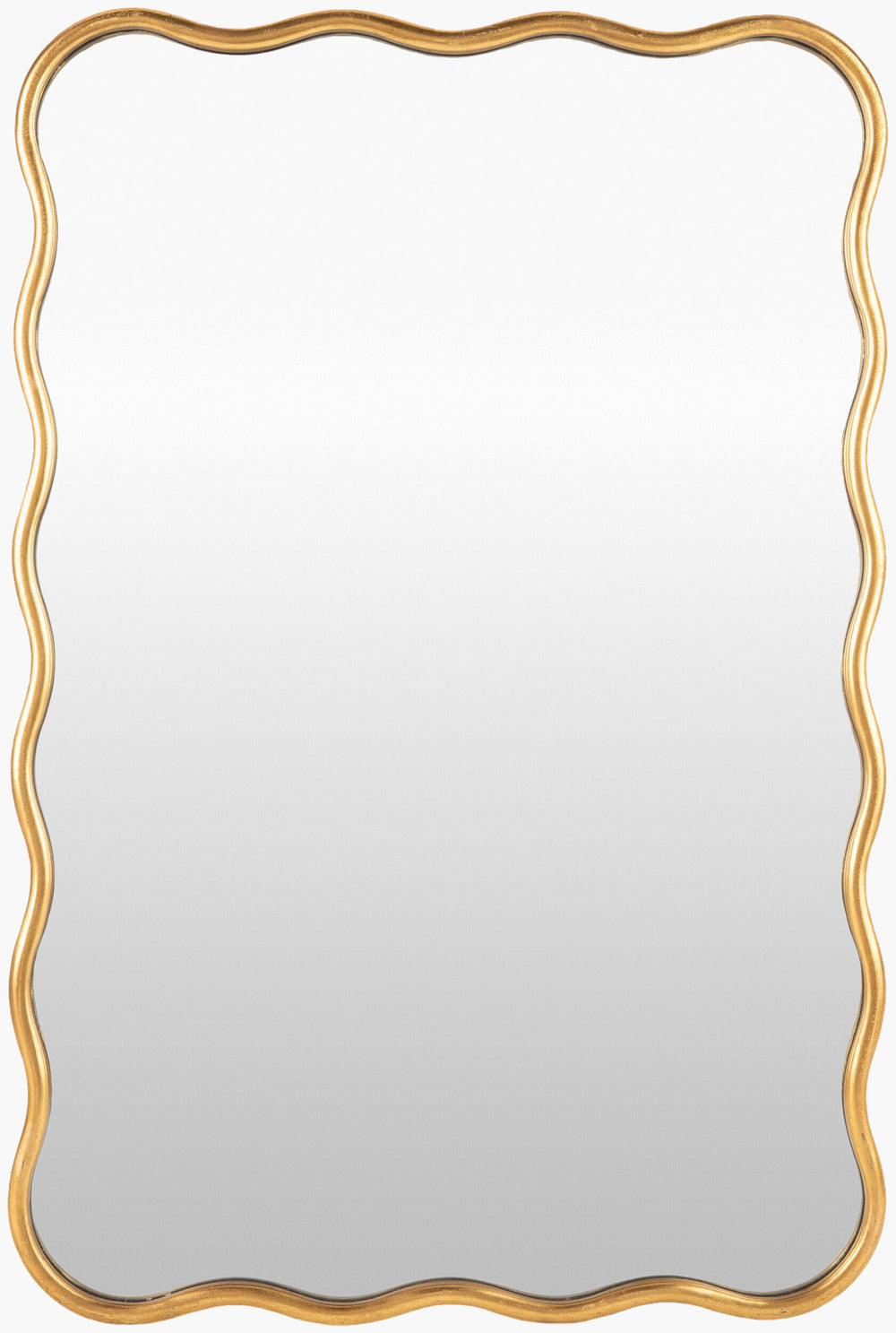 Ismenia Accent Mirror ISM-001 in Gold, front view