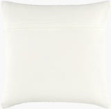 Ivanhore Accent Pillow IVH-001 in Eggshell, back view