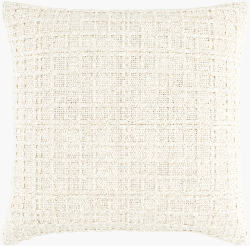 Ivanhore Accent Pillow IVH-001 in Eggshell, front view
