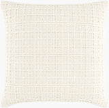 Ivanhore Accent Pillow IVH-001 in Eggshell, front view