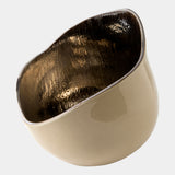 Calla Lily Bowl in Cream, large size, product view