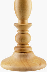 Kauri Accent Table Lamp in beige, detail of the base