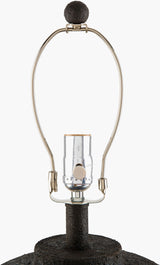Kaliyu Accent Table Lamp in black, detail