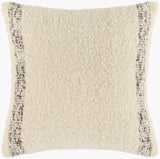 Kavre Accent Pillow KVRE-001 in Ivory, front view