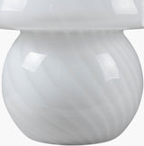 Lefkada Accent Table Lamp LFK-002 in white, detail of the base
