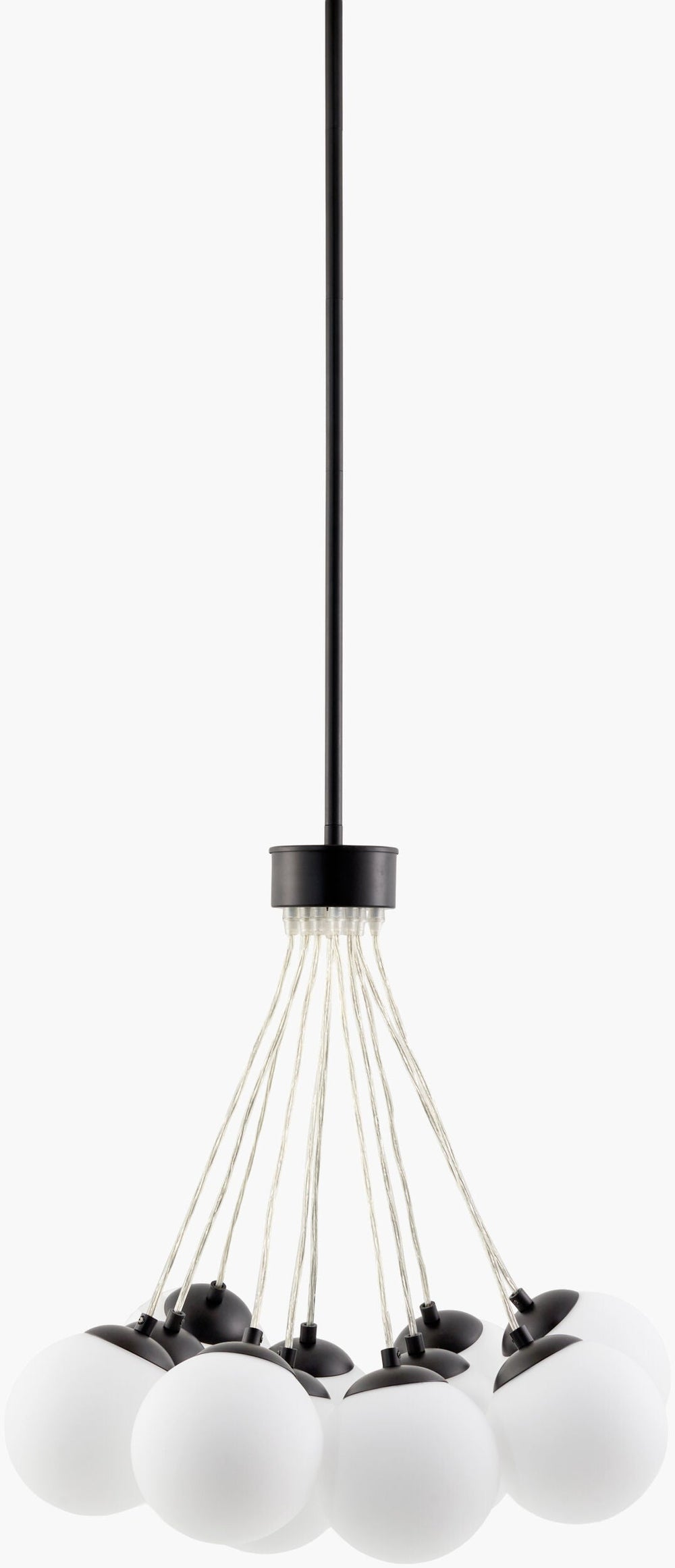 Liora Chandelier LIO-009 in black, view 2 of 6