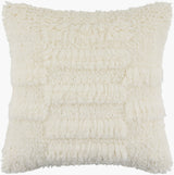 Lizzano Accent Pillow LIZ-001 in Ivory, front view
