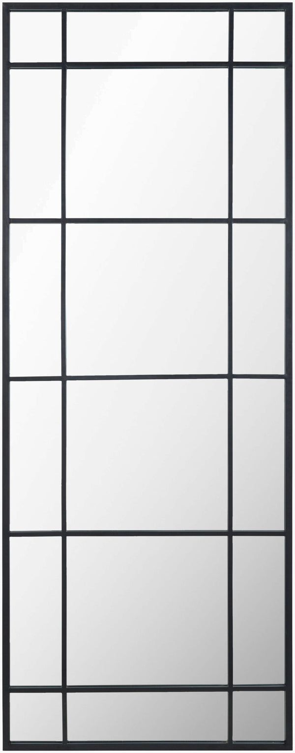 Lanka Full Length Mirror LKA-001 in Black, front view