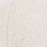 Bola Accent Pillow LOB-004 in White, close-up of the texture