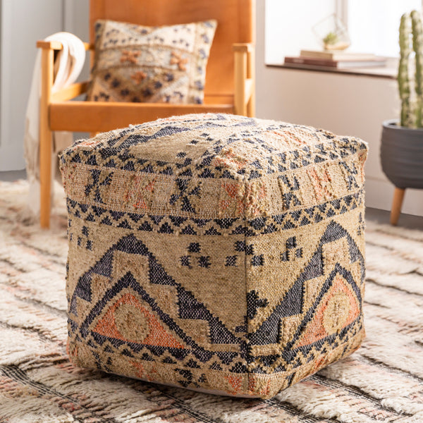 Luanda Pouf — Black