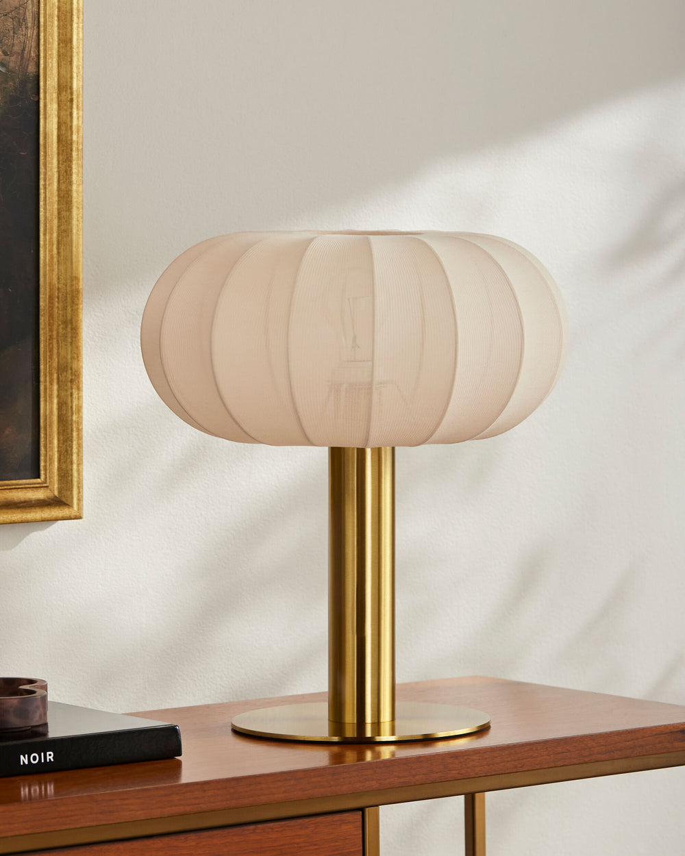 Lyora Accent Table Lamp, styled in a room