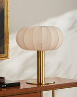 Lyora Accent Table Lamp, styled in a room