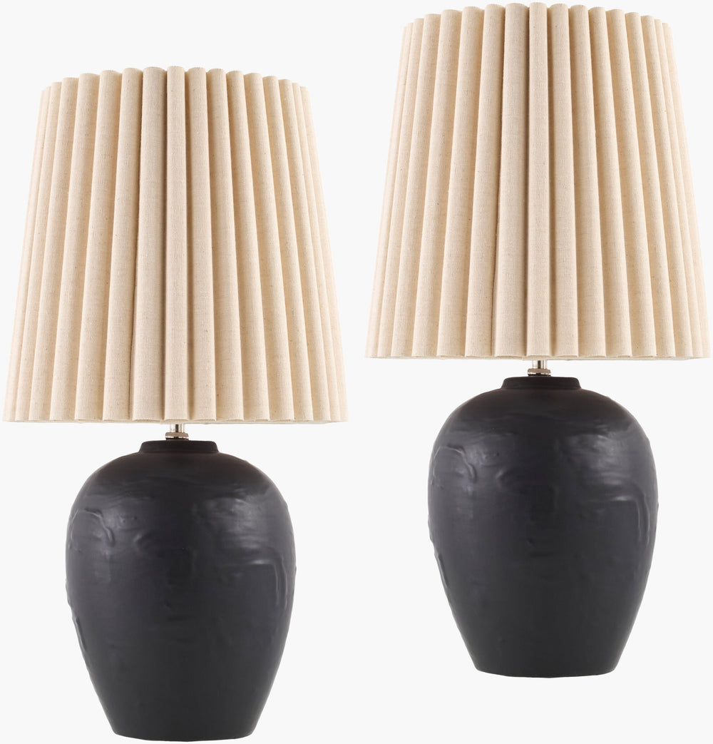 Mako Accent Table Lamp in black, view 2 of 5