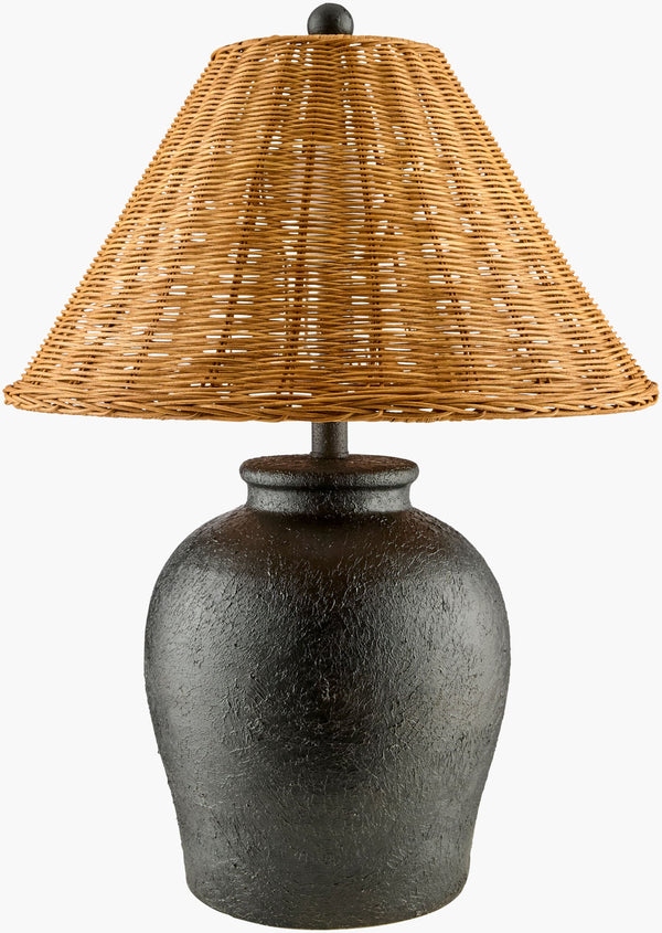 Mabon Accent Table Lamp — Brown