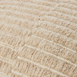 Monacizzo Accent Pillow MCZ-001 in Taupe, close-up of the texture