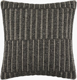 Monacizzo Accent Pillow MCZ-003 in Charcoal, front view