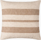Mobley Accent Pillow MEY-002 in Light Beige, front view