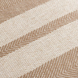 Mobley Accent Pillow MEY-002 in Light Beige, close-up of the texture