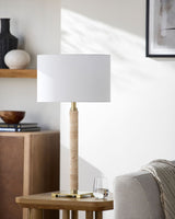 Moeraki Accent Table Lamp, styled in a room