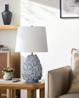 Marradi Accent Table Lamp, styled in a room