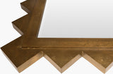Harrison Accent Mirror MRR-1005 in Gold, front detail