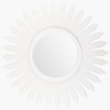 Altair Accent Mirror MRR-1031 in White, front view