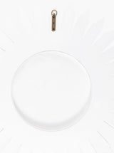 Altair Accent Mirror MRR-1031 in White, hanging hardware