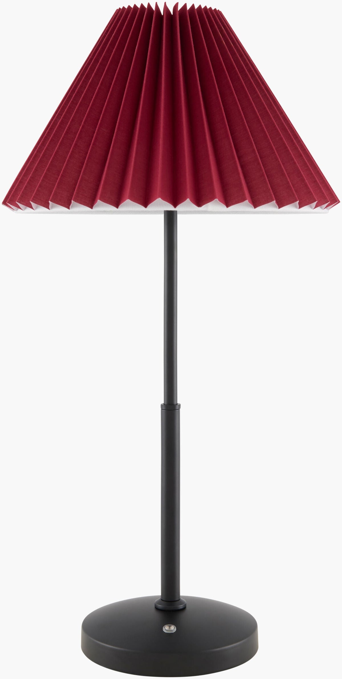 Montijo Accent Table Lamp — Red