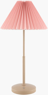 Montijo Accent Table Lamp — Red