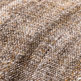 Mudcloth Accent Pillow MUO-005 in Taupe, close-up of the texture