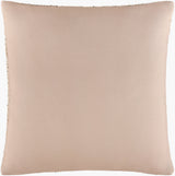 Nadra Accent Pillow NDRA-001 in Tan, back view