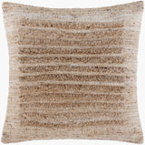 Nadra Accent Pillow NDRA-001 in Tan, front view