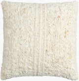 Neutral Accent Pillow NEU-001 in Cream, front view