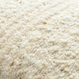 Neutral Accent Pillow NEU-001 in Cream, close-up of the texture
