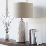 Newell Accent Table Lamp, styled in a room