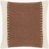 Niko Accent Pillow NKO-003 in Dark Brown, front view