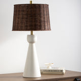 Nino Accent Table Lamp, styled in a room