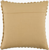 Novoli Accent Pillow NVO-001 in Taupe, back view