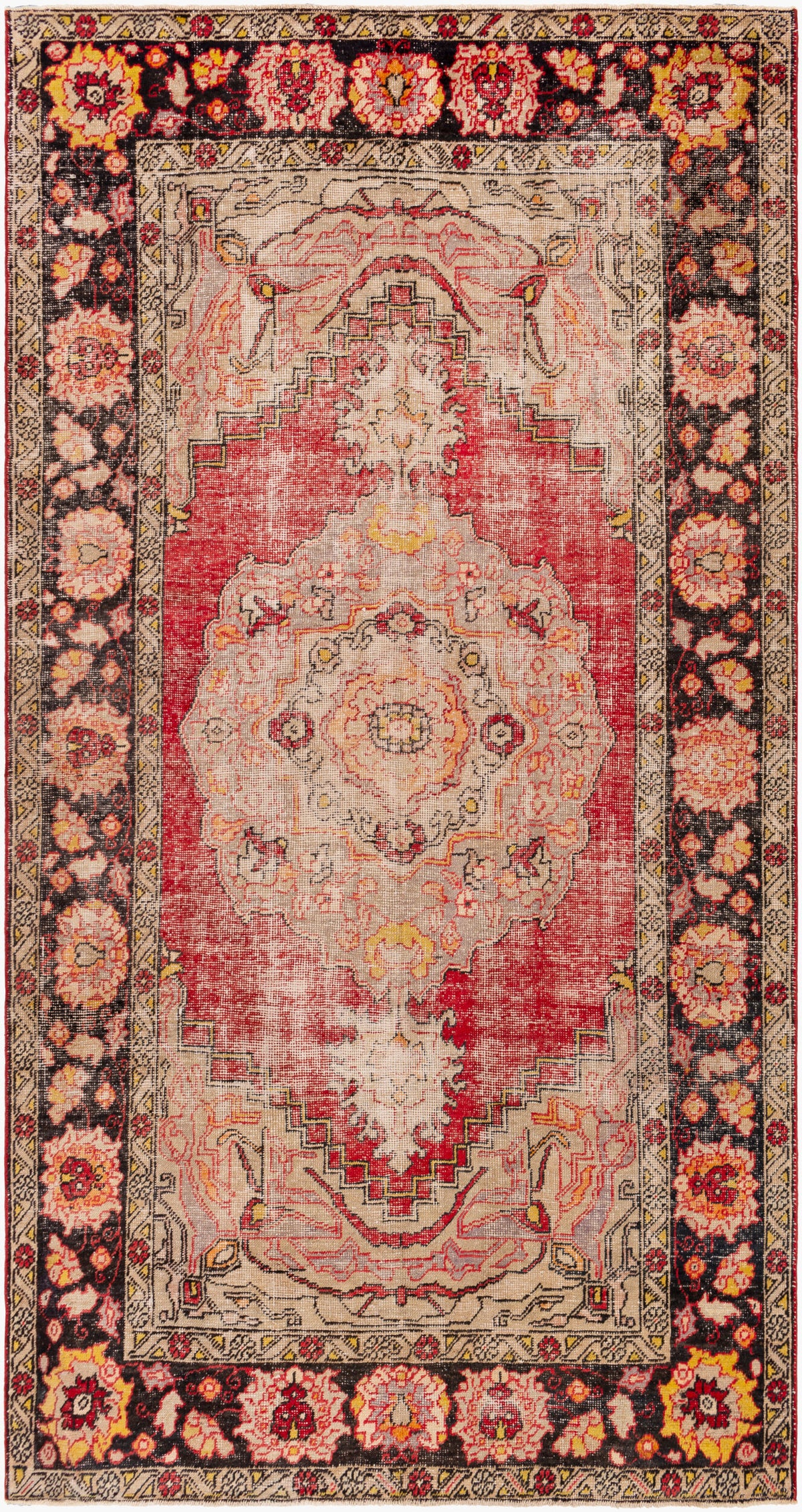 Antique One of a Kind Handmade Rug
