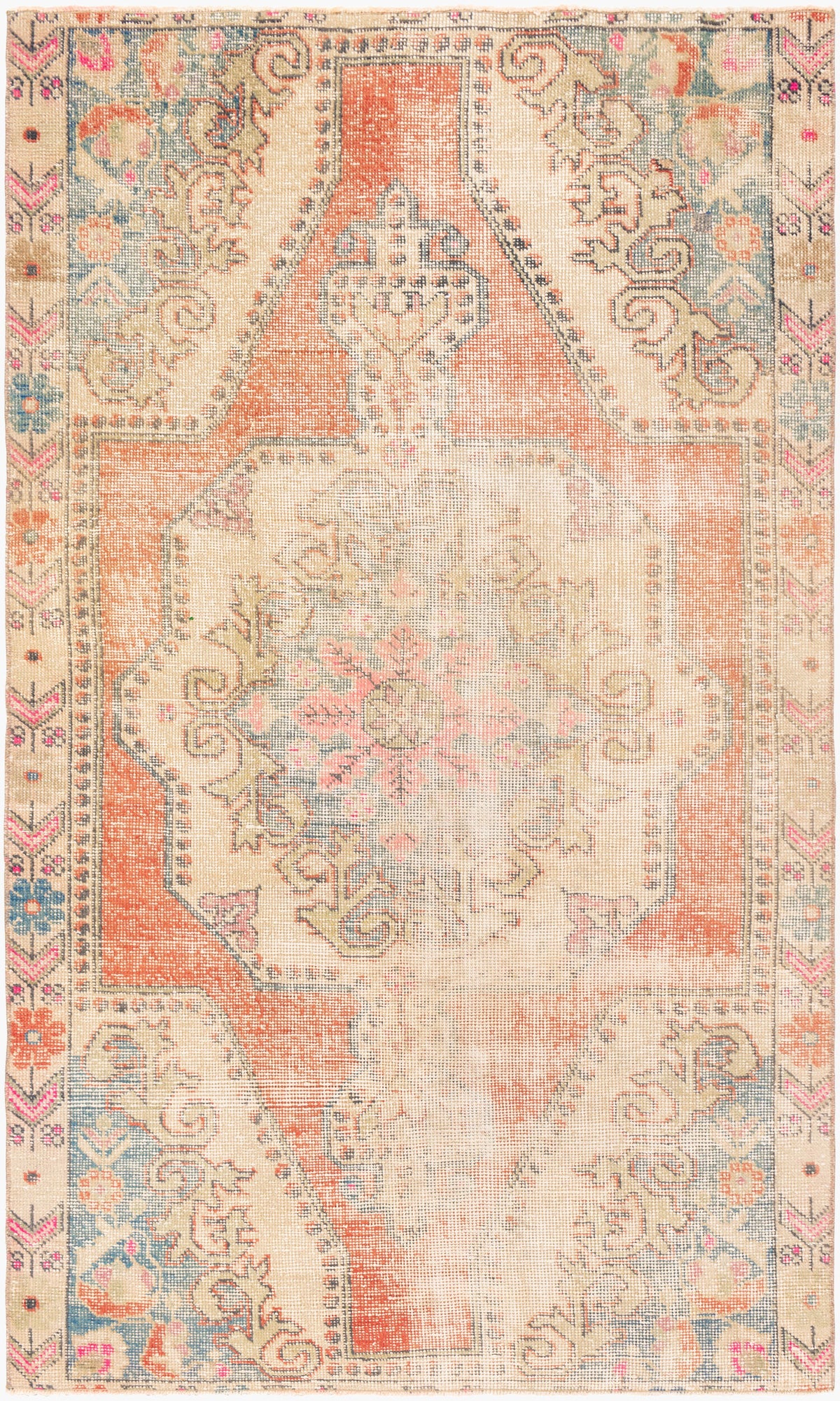 Antique One of a Kind Handmade Rug