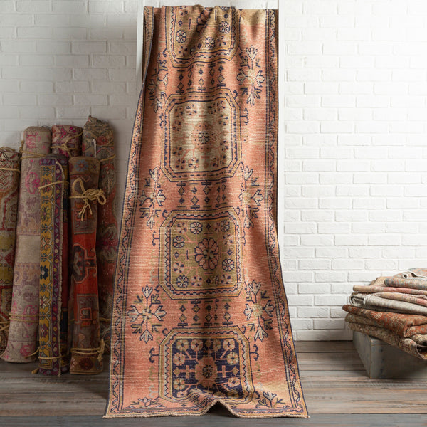 Antique One of a Kind Handmade Rug