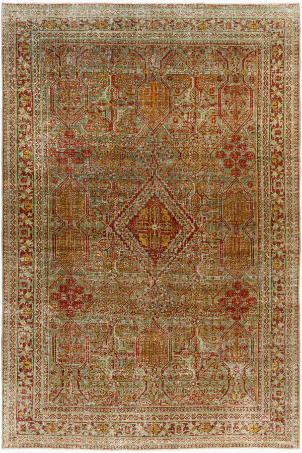 Antique One of a Kind Handmade Rug