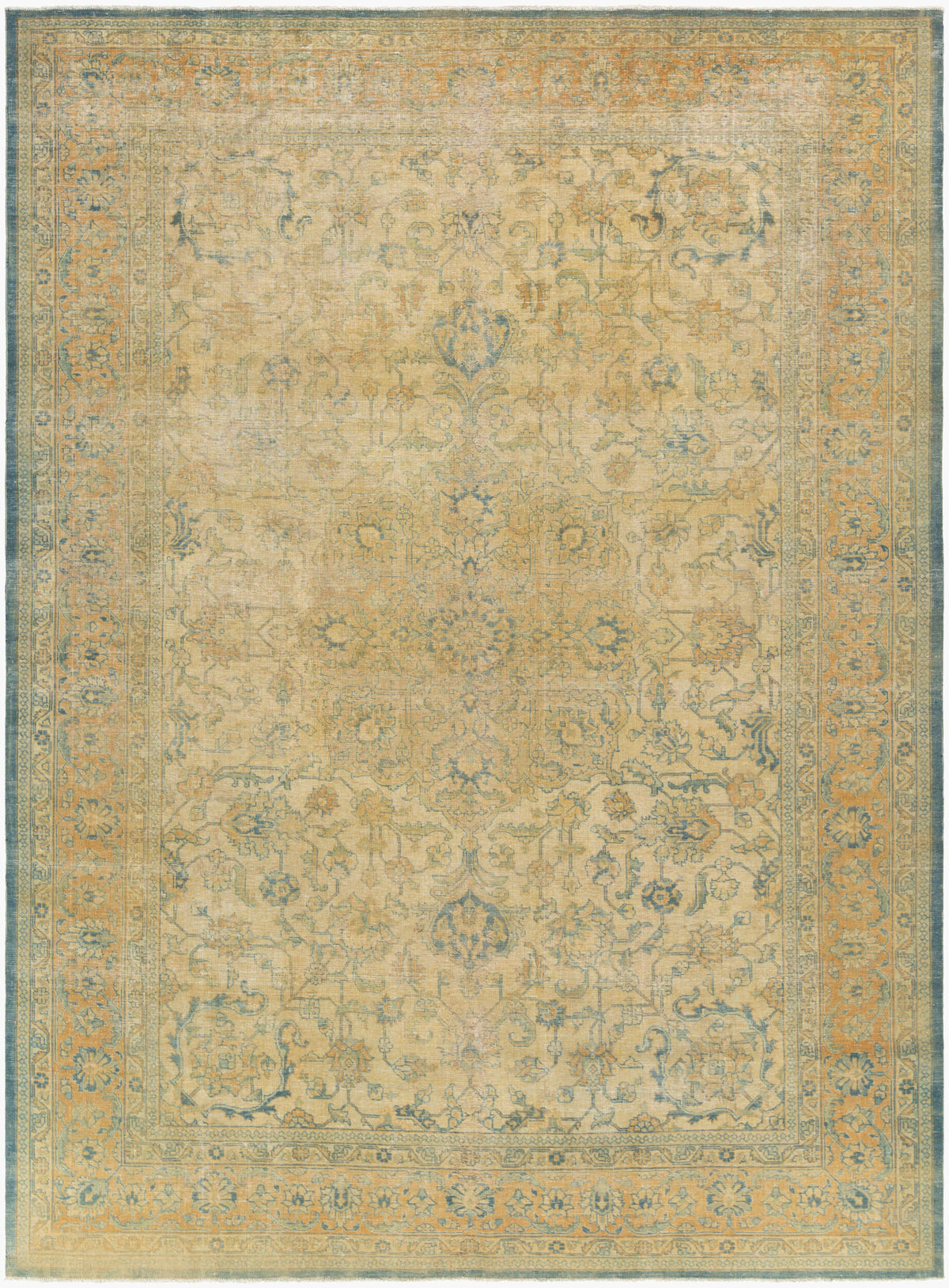 Antique One of a Kind Handmade Rug