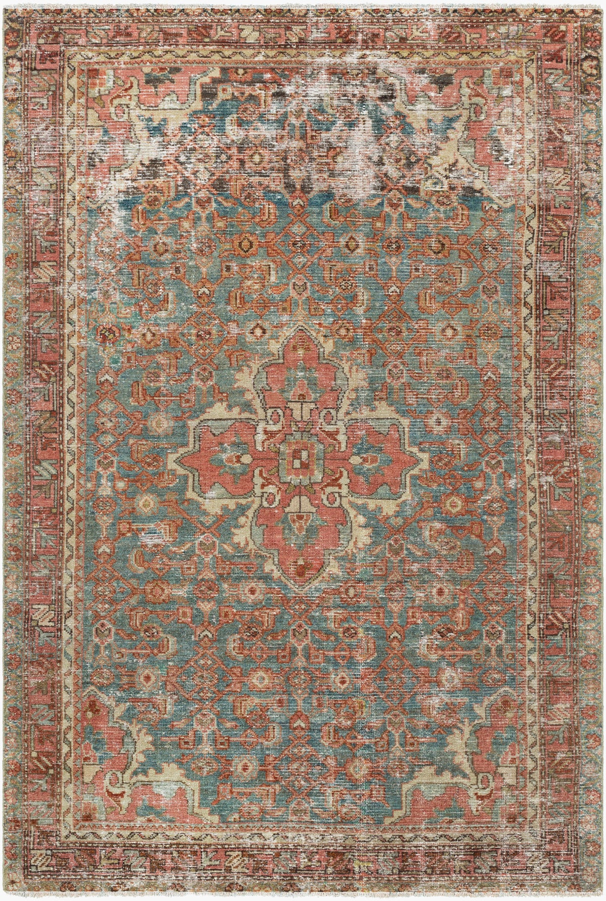 Antique One of a Kind Handmade Rug