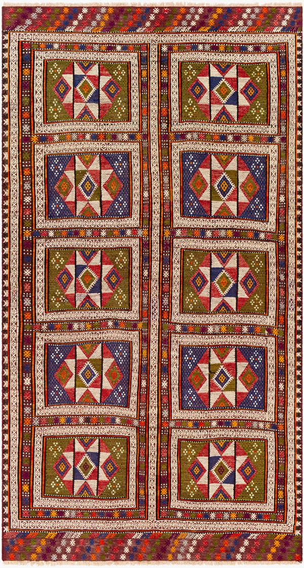 Antique One of a Kind Handmade Rug