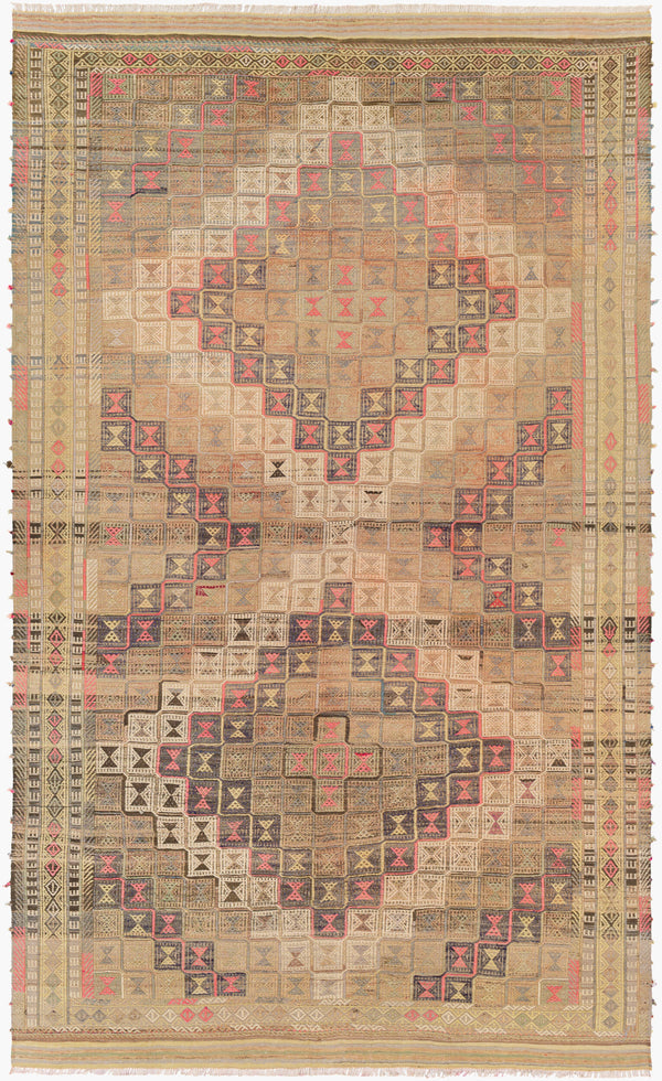 Antique One of a Kind Handmade Rug